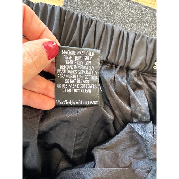 Men's FootJoy DryJoys Golf Rainwear Pants Waterproof Windproof, Size M, Like New - Picture 6 of 6